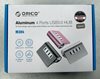 USED - USB hub ORICO M3H4-V1-SV, USB 3.0 na 4x USB 3.0, srebrni