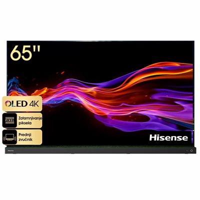 OLED TV 65" HISENSE 65A9G, Smart TV, 4K UHD, DVB-T2/C/S2, HDMI, Wi-Fi, USB, LAN - energetski razred G