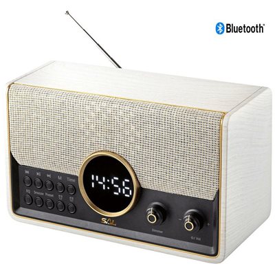 Radio retro SAL RRT 5B + BT bežični zvučnik, 7in1, FM, MP3, alarm