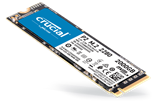 SSD 2000GB CRUCIAL P2, CT2000P2SSD8, M.2/NVMe, 2280, 2400/1900 MB/s