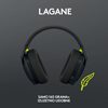 Slušalice LOGITECH Gaming G435 Lightspeed, USB-C, bežične, bluetooth, crne