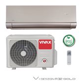 Klima uređaj VIVAX ACP-12CH35AEVI R32 GOLD, Inverter, 3,52/3,81 kW, energetski razred A+++/A++, zlatna