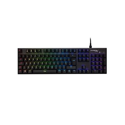 Tipkovnica HyperX Alloy FPS RGB Gaming, mehanička, Kailh Silver Speed, crna, UK Layout, HX-KB1SS2-UK, USB