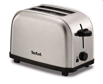 Toster TEFAL TT330D30, 2 utora, 700 W, inox