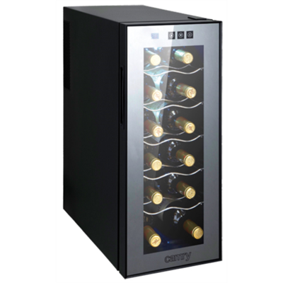 Hladnjak za vino CAMRY CR8068, 12 boca, 33 l, crni