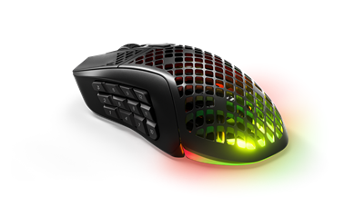 Miš STEELSERIES Aerox 9 Wireless, bežični, RGB, 18000 CPI, crni, USB