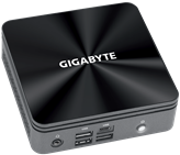 Računalo GIGABYTE BRIX slim / Core  i3 10110, 2 x SO-DIMM DDR4, 1 x M.2 SSD/PCIe M.2 NGFF 2230, crni