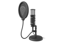 Mikrofon GENESIS Radium 600, USB, 1,8m, crni