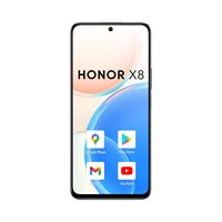 Smartphone HONOR X8, 6.5", 6GB, 128GB, Android 11, srebrni