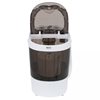 Mini perilica rublja CAMRY CR8054, s funkcijom centrifuge, 400 W, 3/1 kg, crno-bijela