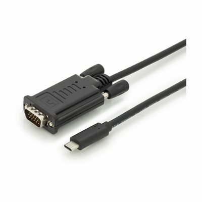 Kabel DIGITUS USB-C na VGA, 2m, crni