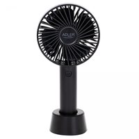 Ventilator ADLER AD7331B, prijenosni mini ventilator 9 cm, USB, crni