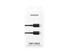 Kabel SAMSUNG, USB-C (M) na USB-C (M) 5A, 1m, crni