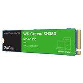 SSD 240GB WD SN350 Green, WDS240G2G0C, M.2/NVMe, 2280, 2400/900 MB/s