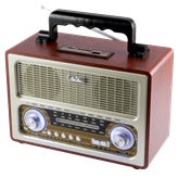 Radio prijemnik SAL RRT 3B Retro BT bežični zvučnik, 4in1, FM, MP3, AUX