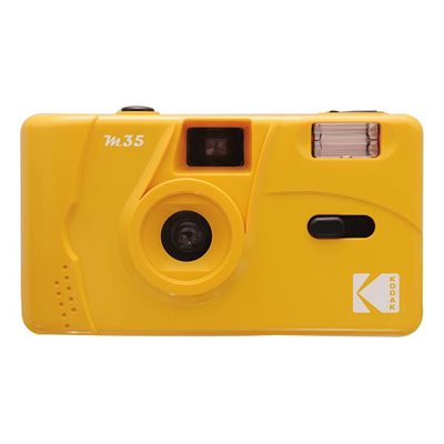 Fotoaparat KODAK analogni M35, žuti 