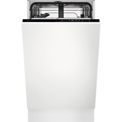 USED - Ugradbena perilica posuđa ELECTROLUX EEA12100L, uska, 45 cm, do 9 kompleta, AirDry, Dual Spray, energetski razred F, bijela