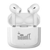 Slušalice MEANIT TWS B31, bežične, Bluetooth, bijele