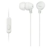 Slušalice SONY MDR-EX15APW.CE7, s mikrofonom, in-ear, bijele