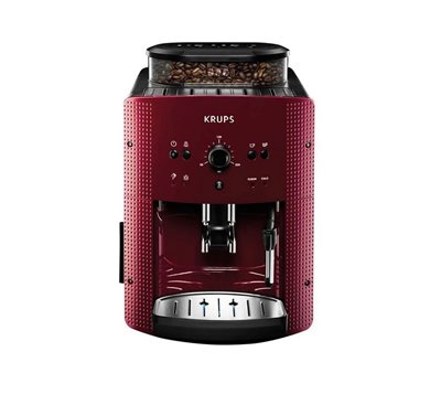 Aparat za kavu KRUPS EA810770, espresso, 1450 W, 15 bara, crveni