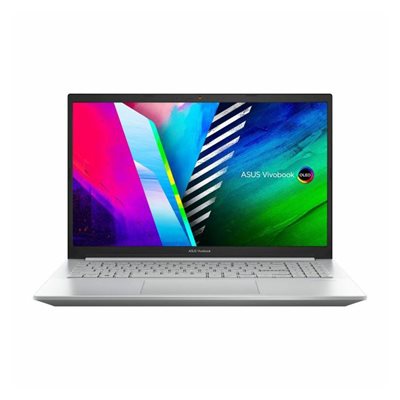 Laptop ASUS Vivobook Pro 15 OLED KM3500QA-OLED-L521W / Ryzen 5 5600H, 16GB, 512GB SSD, Radeon Graphics, 15,6" 0.2ms OLED FHD, Windows 11, srebrni