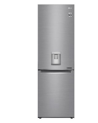 Hladnjak LG GBF61PZJMN, kombinirani, 186 cm, 233/107 l, dispenzer za vodu, energetski razred E, inox