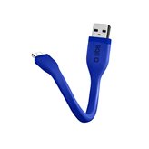 Kabel SBS, USB-A 2.0 (M) na micro USB, 12cm, plavi