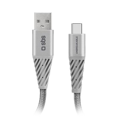 Kabel SBS, USB-A 2.0 (M) na USB-C (M), 1.5m, pleteni