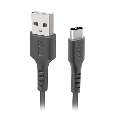 Kabel SBS, USB-A 2.0 (M) na USB-C (M), 3m, crni