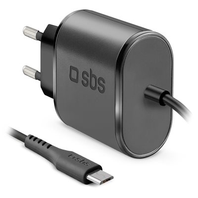 Kućni punjač SBS, TETRMICRO21AFAST, 2.1A, micro USB, crni