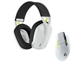 Miš + slušalice LOGITECH G305 i G435, bijeli, USB