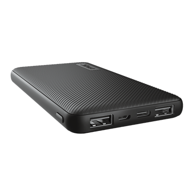 Mobilni USB punjač TRUST Primo ECO, 10000 mAh, crni