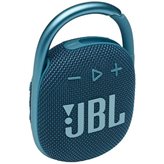 Zvučnik JBL Clip 4, bluetooth, otporan na vodu, plavi
