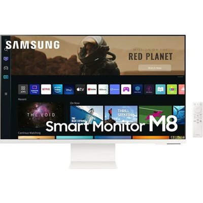Monitor 32" SAMSUNG Smart LS32BM801UUXEN, 4K UHD, VA, 60Hz, 4ms, 300cd/m2, 3000:1, bijeli
