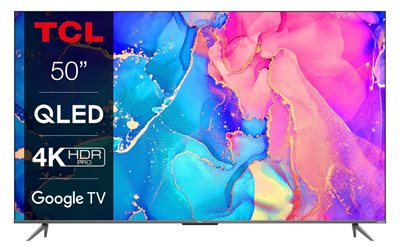 LED TV 50" TCL 50C635, Android TV, 4K UHD, DVB-T2/C/S2, HDMI, Wi-Fi, USB, bluetooth, energetski razred G