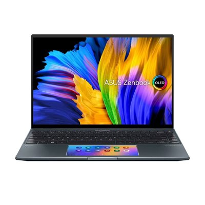 Laptop ASUS ZenBook 14X UX5400EA-OLED-KN731R / Core i7 1165G7, 16GB, 1000GB SSD, 14" WQ+ OLED 90Hz, Win 10 Pro, sivi