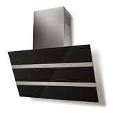 Zidna kuhinjska napa FABER Steelmax EV8 BK/X A80, 80 cm, 730 m3/h, energetski razred B, crno staklo