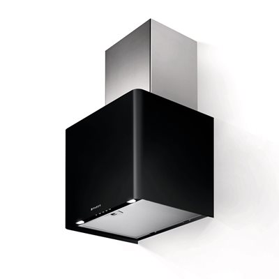 Zidna kuhinjska napa FABER Lithos EG6 LED BK A45, 45 cm, 585 m3/h, energetski razred C, crna-inox