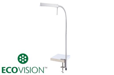 LED stolna svjetiljka ECOVISION 21803, 7W, 3000K - topla bijela, podesiva, dekorativno mliječno staklo
