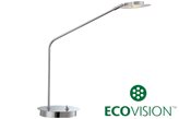 LED stolna svjetiljka ECOVISION 21812, 5W, 3000K - topla bijela, kromirana