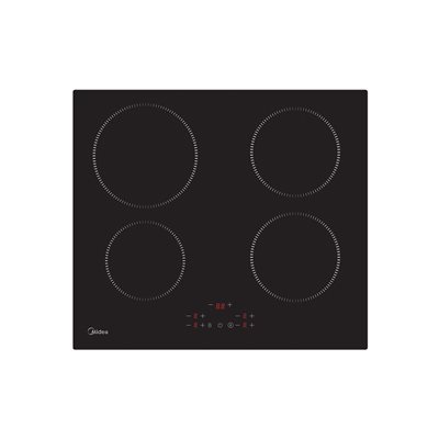 Indukcijska ugradbena ploča MIDEA MIH 653A, 60 cm, 4 zone, staklokeramika, crna