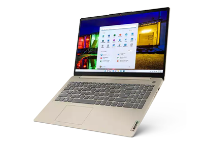 Laptop LENOVO IdeaPad 3 82KU01L1SC / Ryzen 3 5300U, 8GB, 256GB SSD, Radeon Graphics, 15.6" LED FHD, Windows 11, boja pijeska