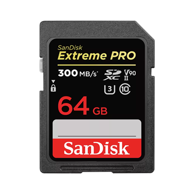 Memorijska kartica SANDISK, Extreme Pro SDXC, 64 GB, SDSDXDK-064G-GN4IN, A2 class 10 V30 UHS-I U3