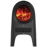 Grijalica ZILAN ZLN5664, keramički grijač, 2000 W, slika vatre, crna