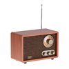 Radio prijemnik ADLER AD1171, retro, FM/AM, Bluetooth, RMS 10W, drveno kučište