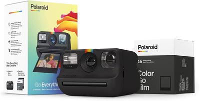POLAROID instant fotoaparat Originals GO, crni + Go Color Film