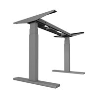 Okvir stola UVI Desk Sit-Stand Desk Frame, električni, sivi