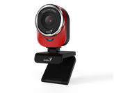 Web kamera GENIUS QCam 6000, 1080p, USB 2.0, crvena