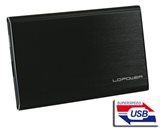 Eksterno kućište LC POWER LC-25U3-7B-ALU, 2.5" SATA SSD/HDD, USB, crno