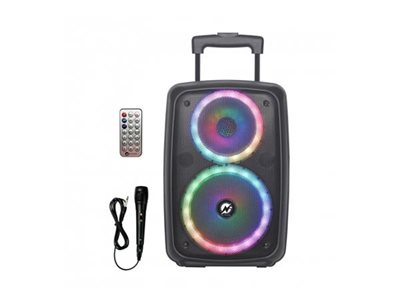 Karaoke N-GEAR The Flash 860, 500W, disco LED, bluetooth, baterija, 1 mikrofon
